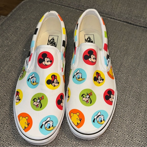 Vans Shoes Mens Vans Disney 50th Classic Slip On Sneakers - Picture 6 of 7